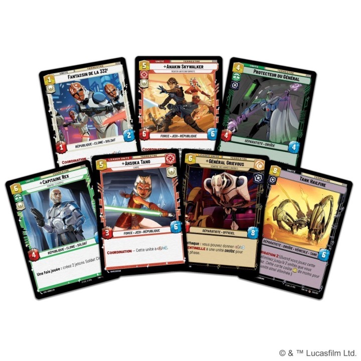 Kit Démarrage 2 Joueurs Star Wars Unlimited Crépuscule République