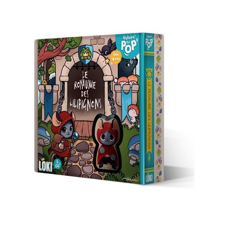 Jeux de société - Histoire Qui Pop : Le Royaume des Lilipignons