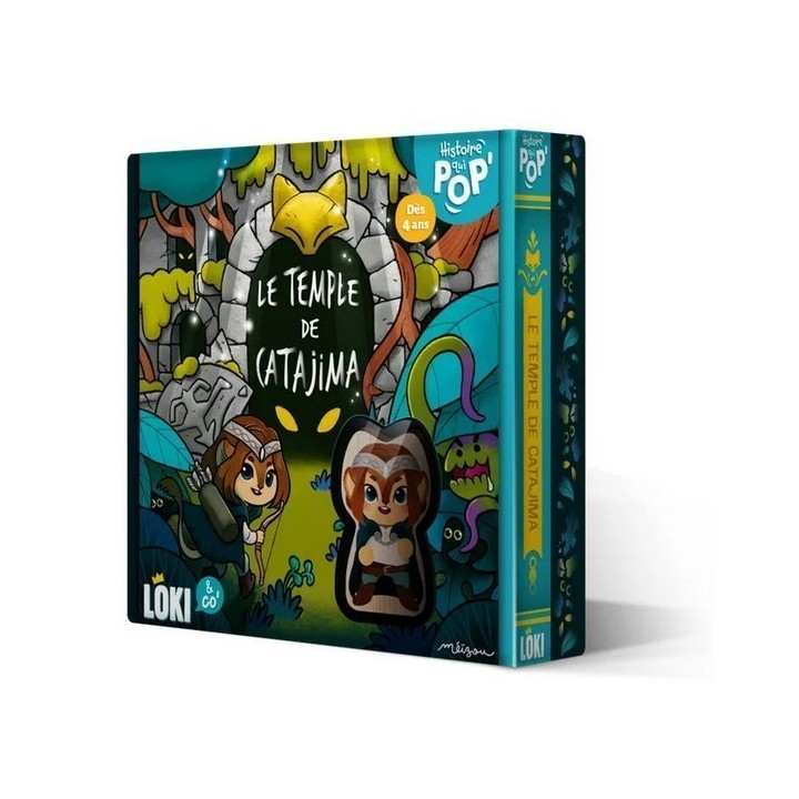 Jeux de société - Histoire Qui Pop : Le Temple de Catajima