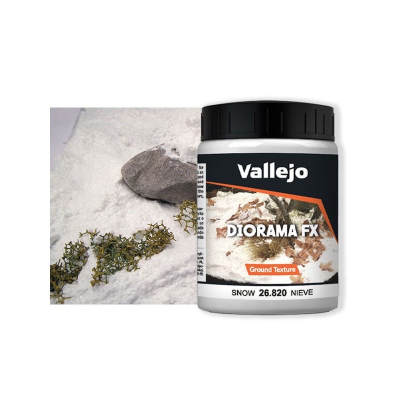 Vallejo Diorama FX Ground Texture : Neige – Snow