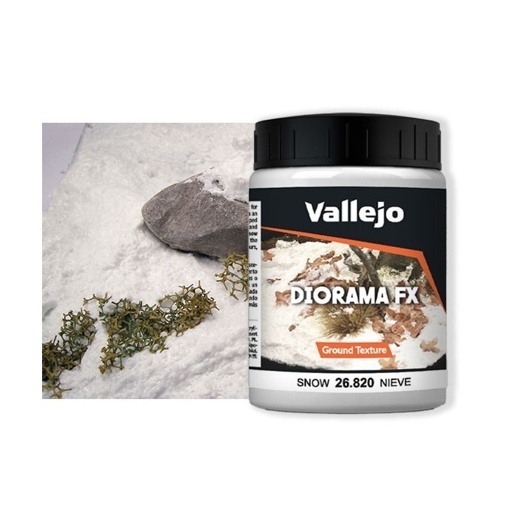 Vallejo Diorama FX Ground Texture : Neige – Snow