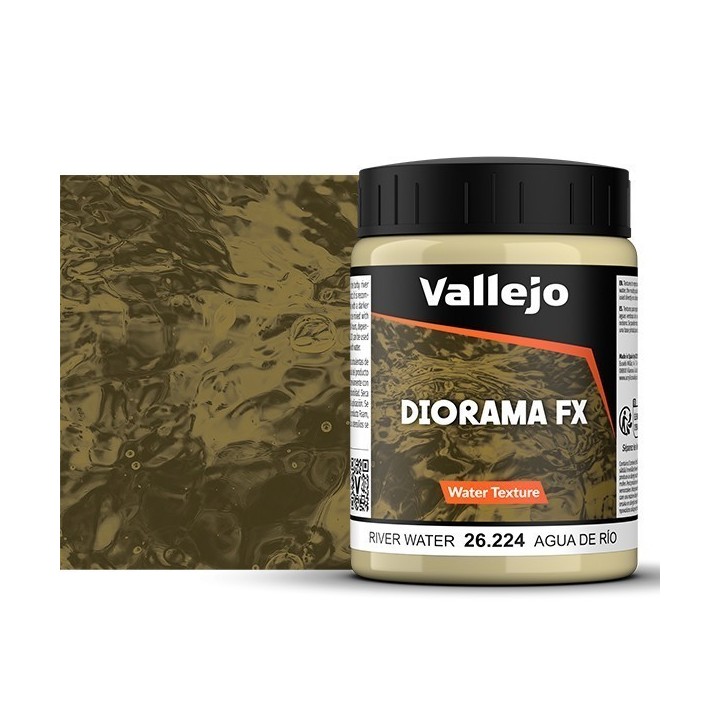 Diorama FX Vallejo Water Texture : Eau de Rivière – River Water