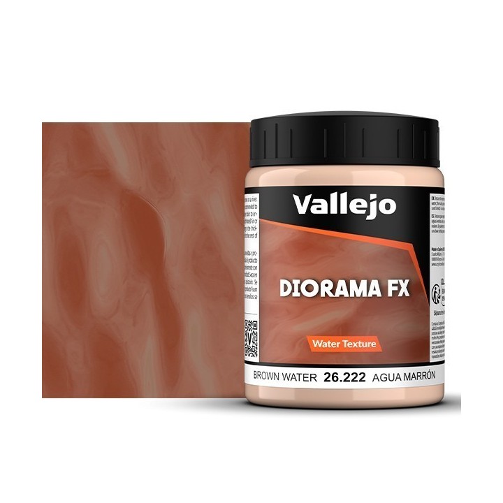 Diorama FX Vallejo Water Texture : Eau Marron – Brown Water