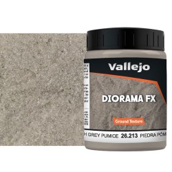 Diorama FX Vallejo Ground Texture : Roche liquide Grise – Grey Pumice