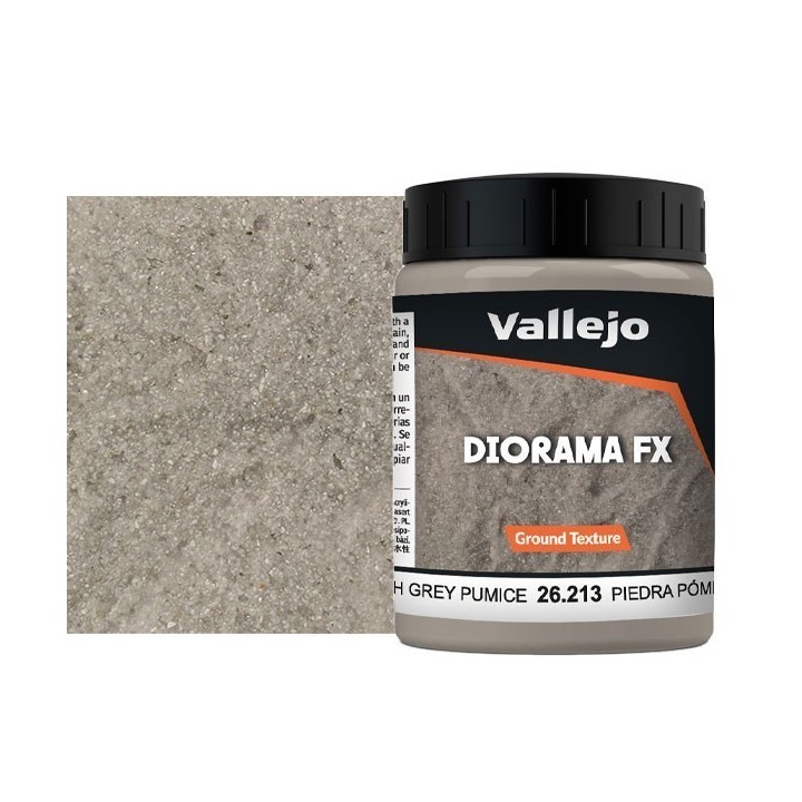 Diorama FX Vallejo Ground Texture : Roche liquide Grise – Grey Pumice