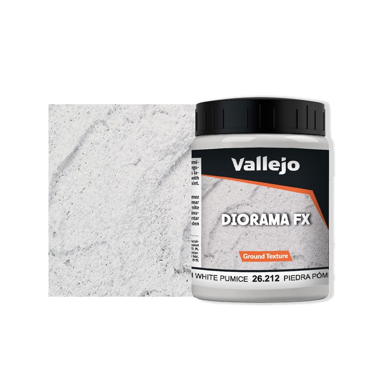 Diorama FX Vallejo Ground Texture : Roche liquide Blanche – White Pumice