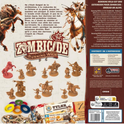 Jeux de société - Zombicide - Undead or Alive  : Running Wild