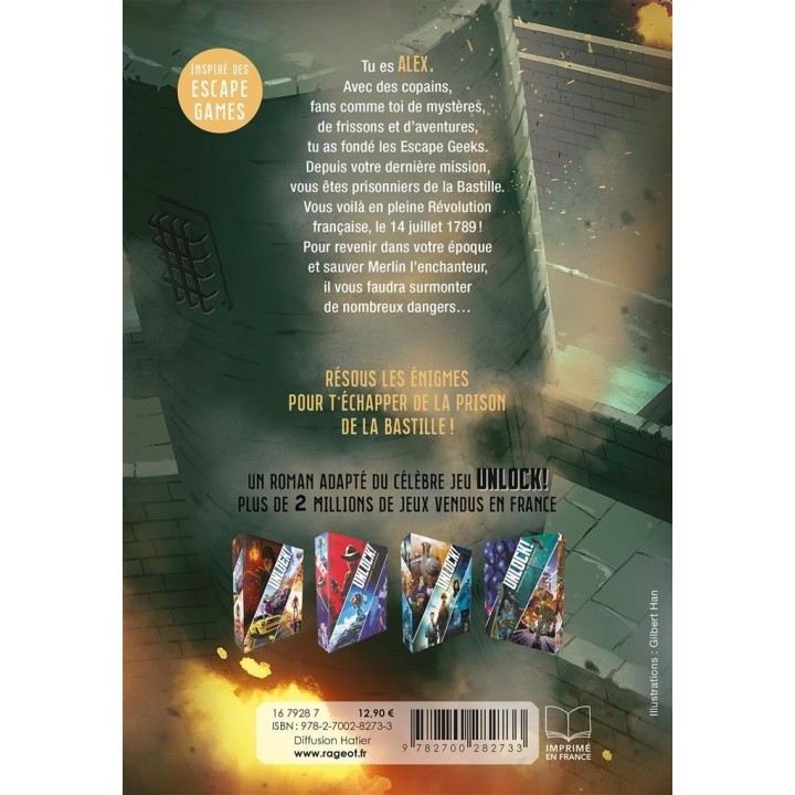 Livre - Unlock ! Escape Geeks - Échappe-toi de la prison !