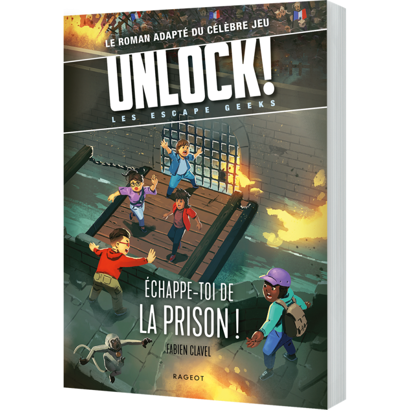 Livre Excape - Unlock ! Escape Geeks - Échappe-toi de la prison !