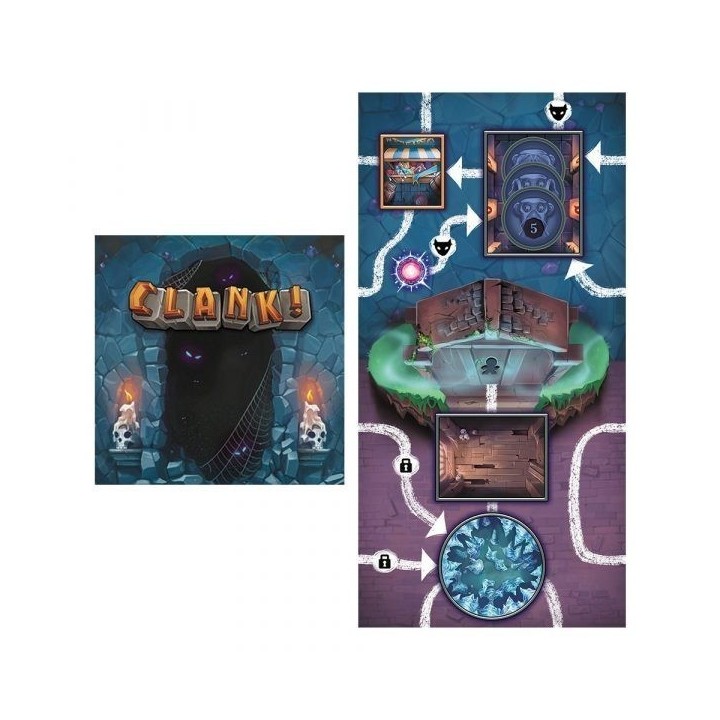Jeux de société - Clank ! Catacombes