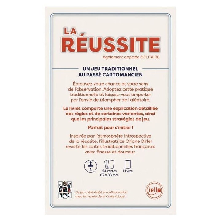 Jeux de société - La Réussite - Dirler