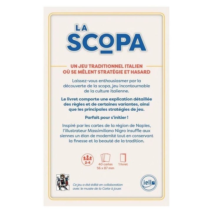 Jeux de société - La Scopa