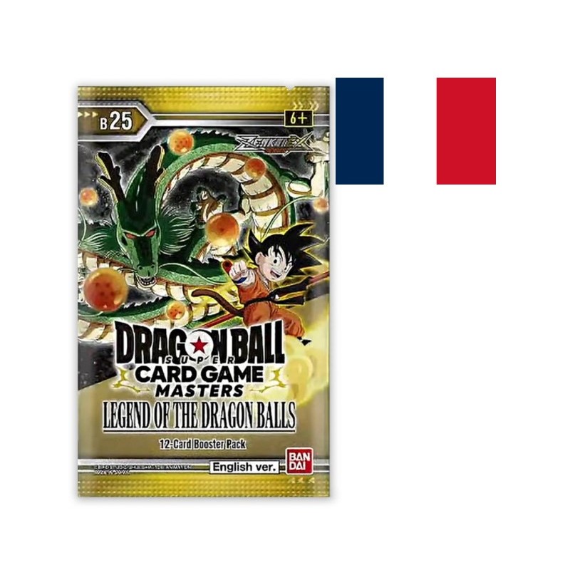 Booster Dragon Ball Super Card Game Masters - ZenkaiEx Series : Legend of The Dragon Balls Série B25