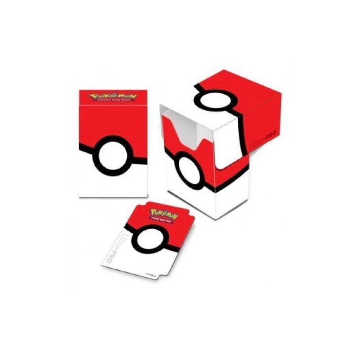 Deck Box illustrée Ultra Pro Boite de rangement Pokémon Pokéball