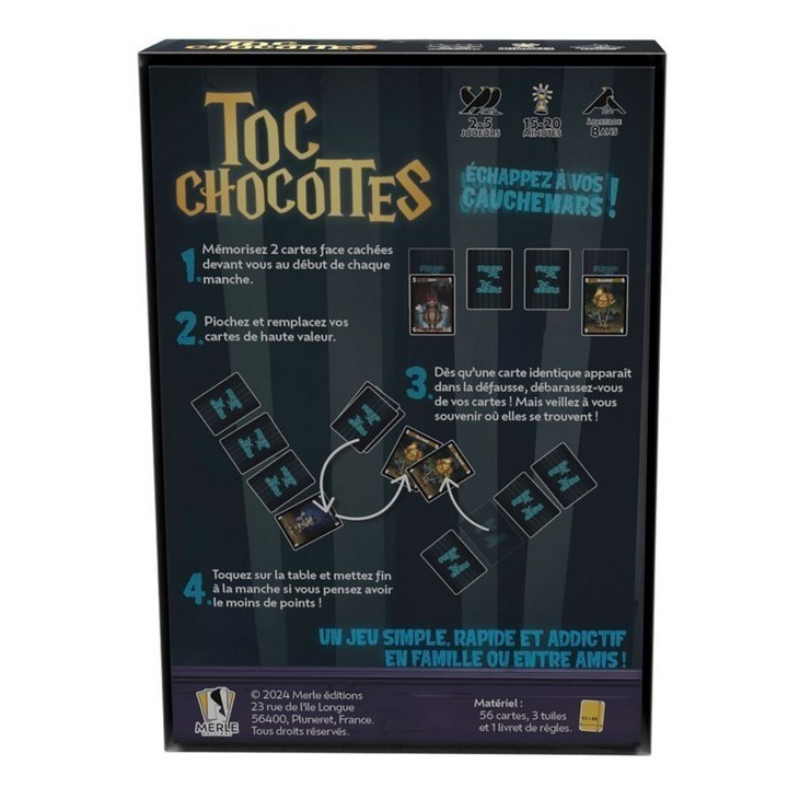 Jeux de société - Toc Chocottes