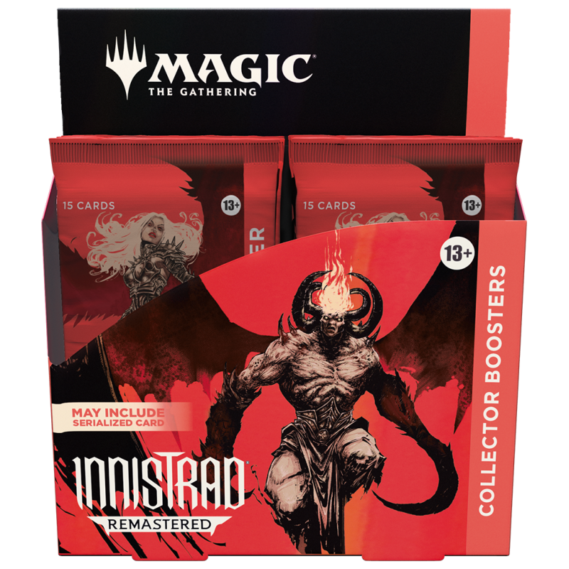 PROCHAINEMENT : MTG - Booster Collector Anglais Magic Innistrad Remastered Boite Complète 24/01/2025