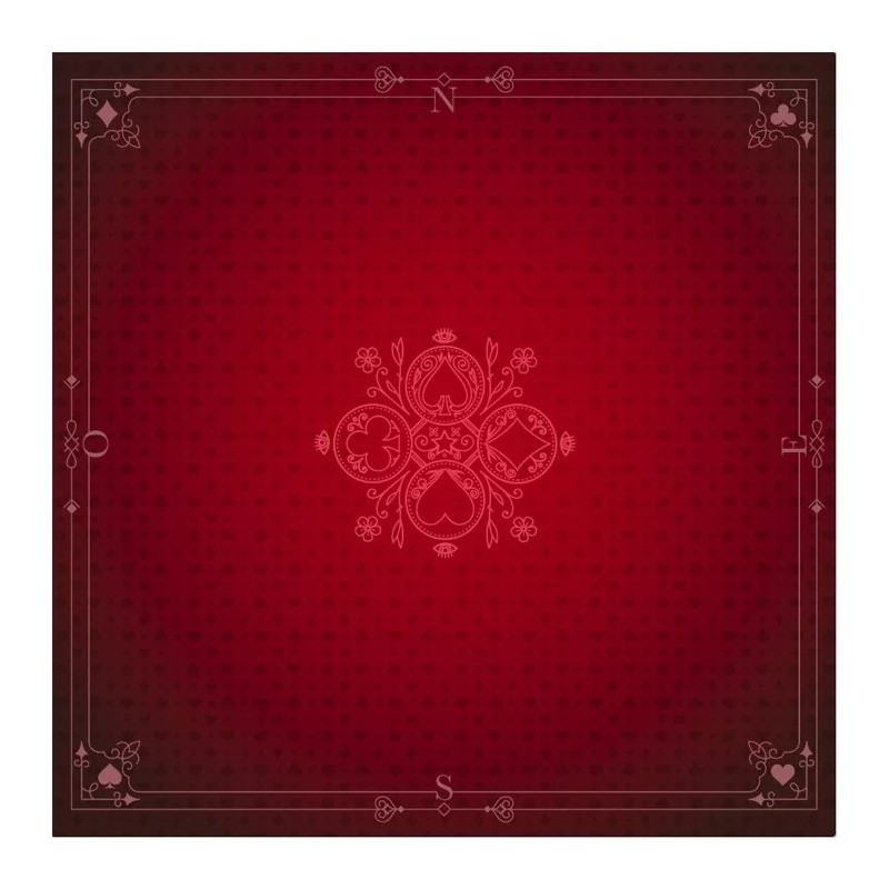 Tapis de Jeu Neoprene 60 x 60 cm Rouge