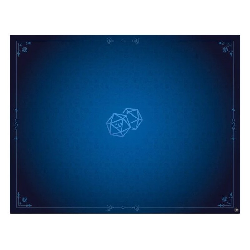 Tapis de Jeu Neoprene 90 x 70 cm D20 Bleu Saphir