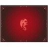 Tapis de Jeu Neoprene 90 x 70 cm Dragon Rouge Grenat