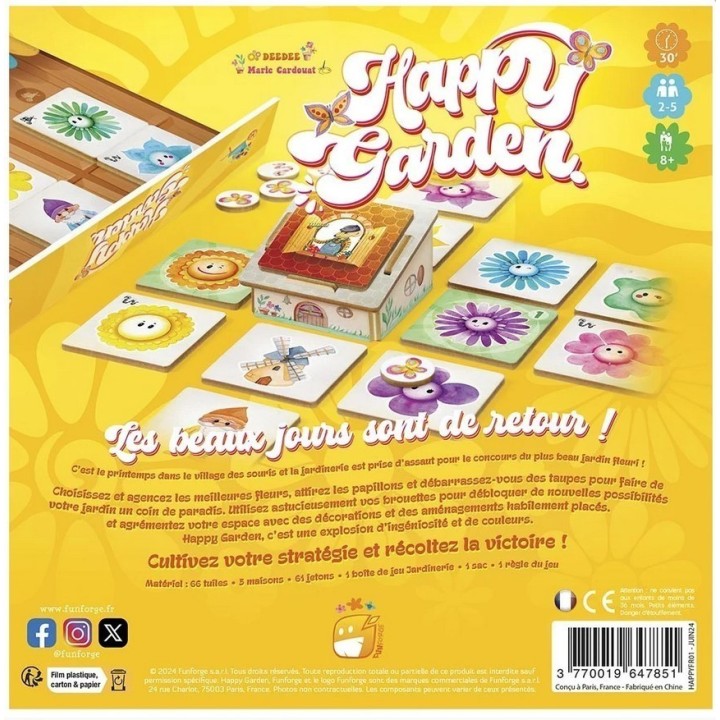 Jeux de société - Happy Garden