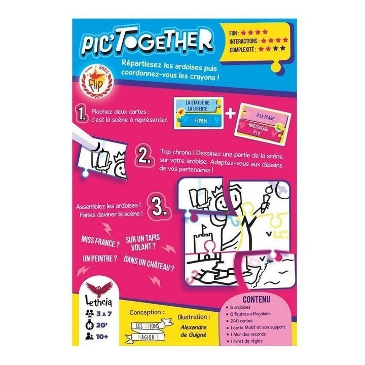 Jeux de société - Pic'together