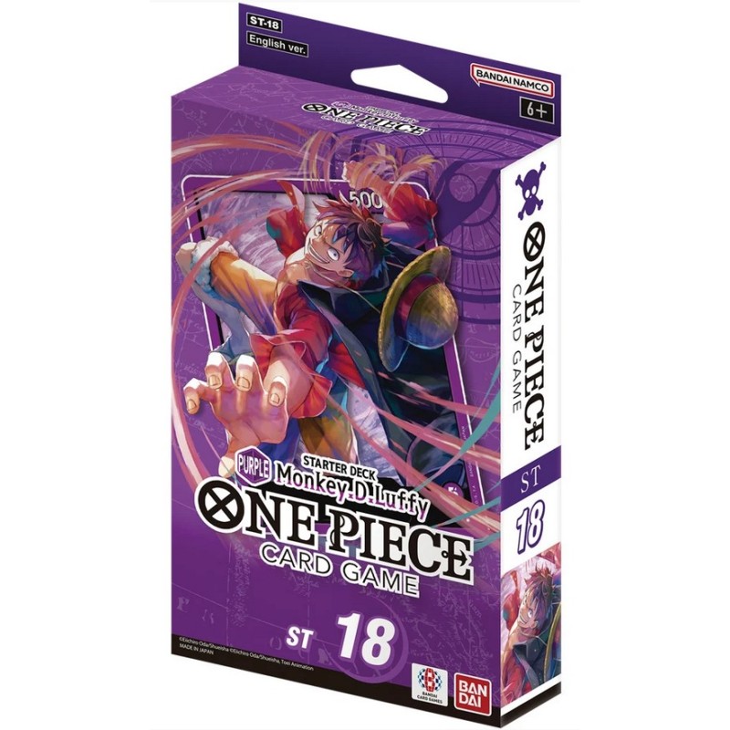 Starter Deck One Piece Card Game Anglais - Monkey D Luffy ST18