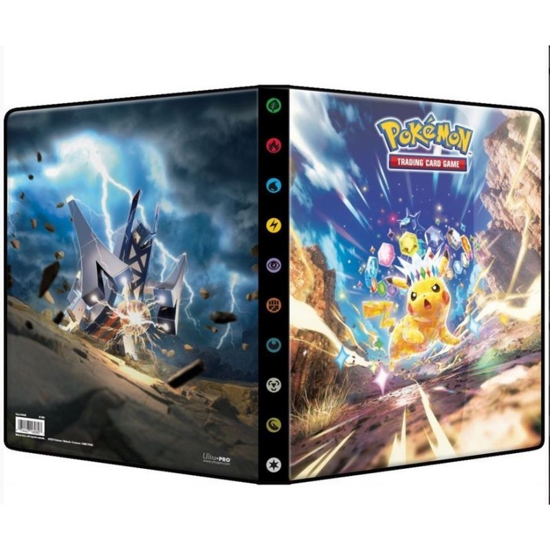 Portfolio Pokémon A4 EV08 : Etincelles Déferlantes 252 cartes Portfolio Pokémon A4 EV08 : Etincelles Déferlantes 252 cartes