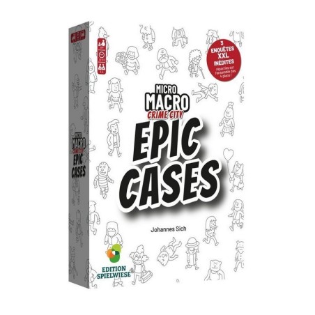 Jeux de société - MicroMacro : Crime City - Epic Cases
