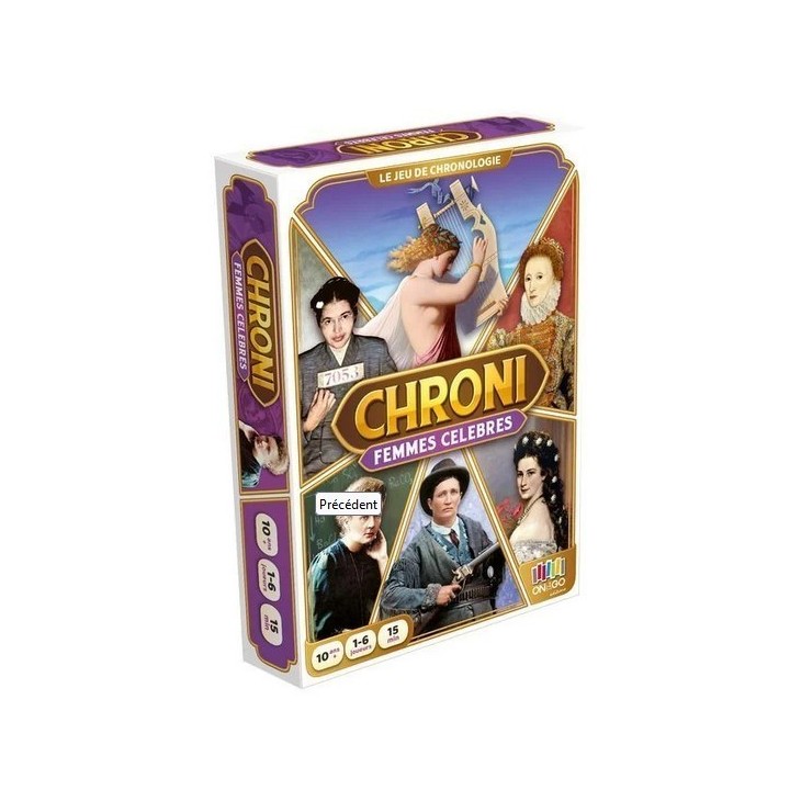 jeux de société - Chroni - Femmes Célèbres