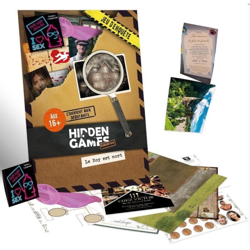 Jeux de société - Hidden Games - Le Roy est Mort