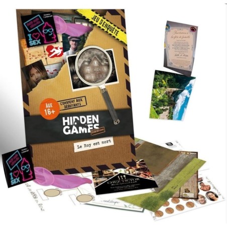 Jeux de société - Hidden Games - Le Roy est Mort