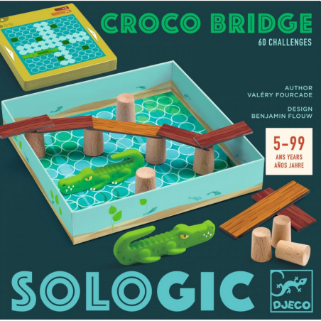 Jeux de société - Croco Bridge - Sologic