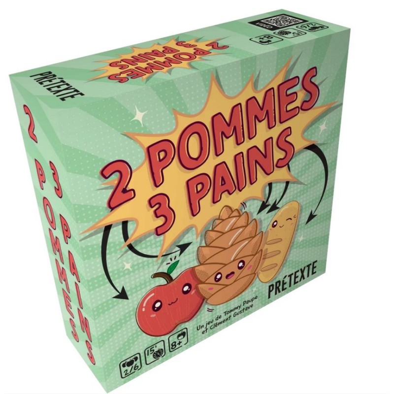 Jeux de société - 2 Pommes 3 Pains