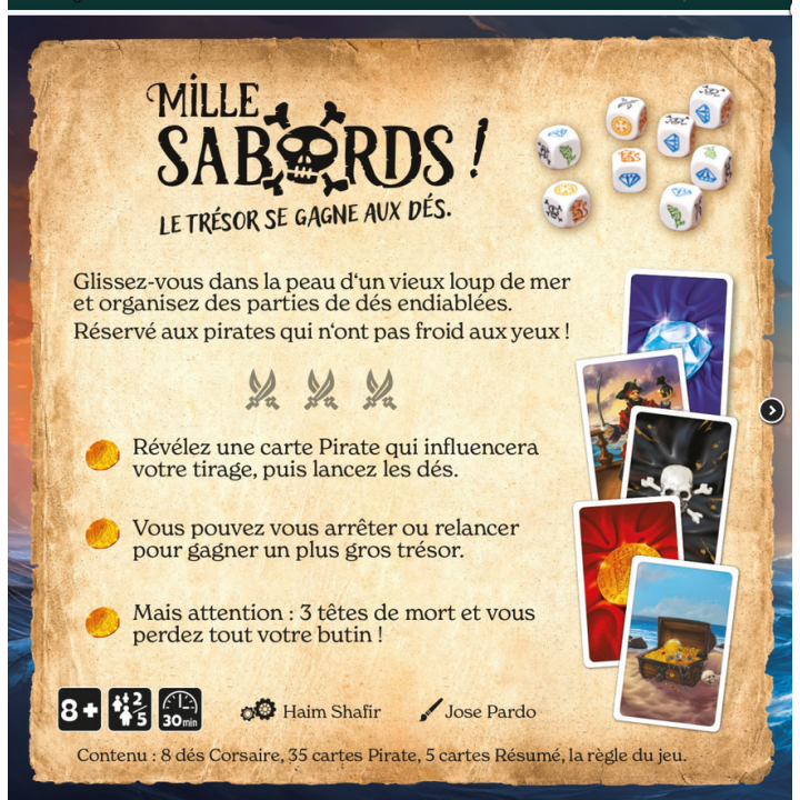 Jeux de société - Mille sabords