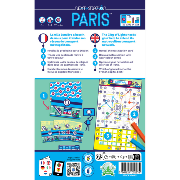 Jeux de société - Next Station : Paris