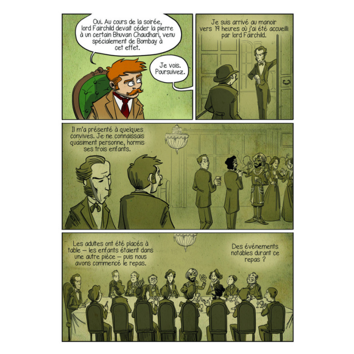 La BD dont vous êtes le héros - Sherlock Holmes Tome 9 : Mystères à Sorrowdale Manor