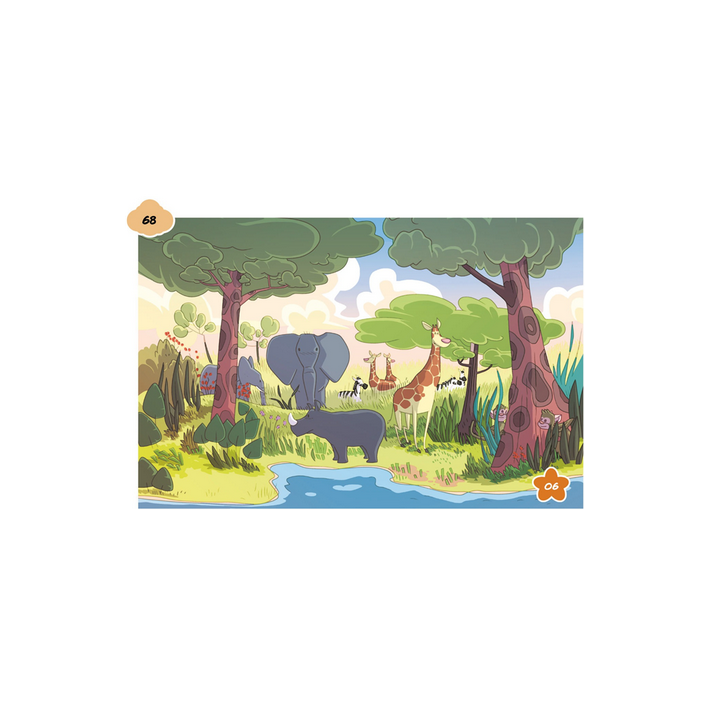 La BD dont tu es le petit héros - Les super petits héros : Mélange au zoo