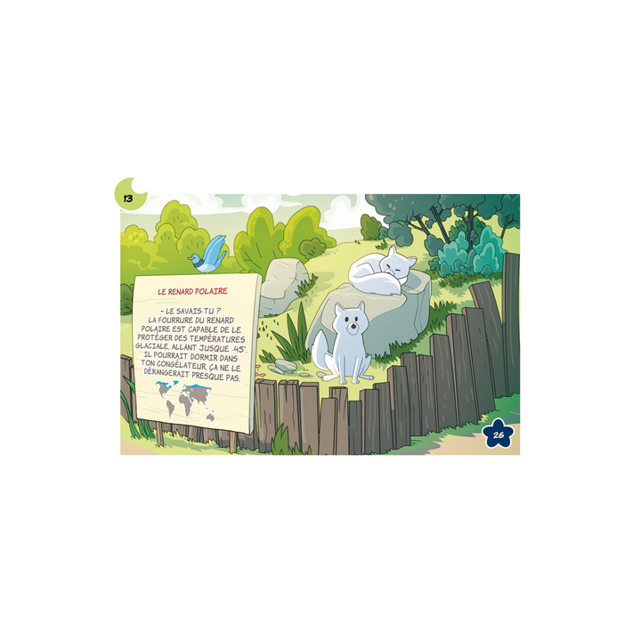 La BD dont tu es le petit héros - Les super petits héros : Mélange au zoo