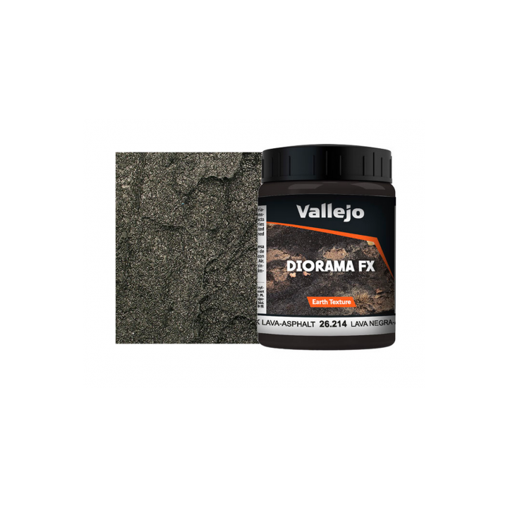 Diorama FX Vallejo Earth Texture : Terre de lave – Black lava