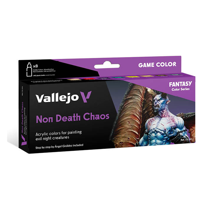 Peinture Vallejo Game Color Set - Fantasy color : Non Death Chaos