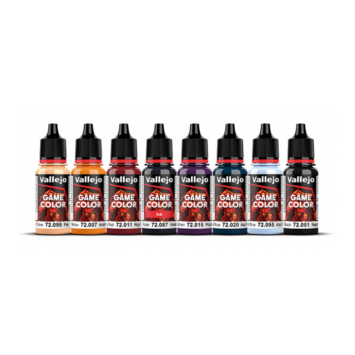 Peinture Vallejo Game Color Set - Fantasy color : Purple Dragons