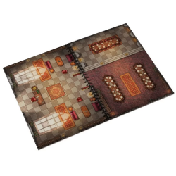 Accessoire JDR - Jeu de plateau - Livre plateau de jeu : Donjons