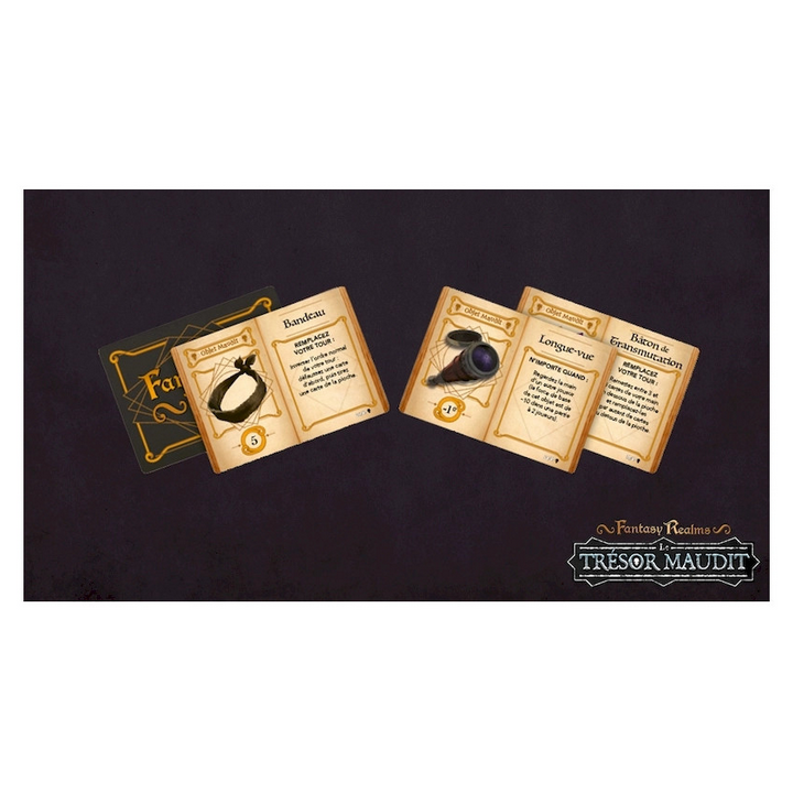 Jeux de société - Fantasy Realms : Le Trésor Maudit
