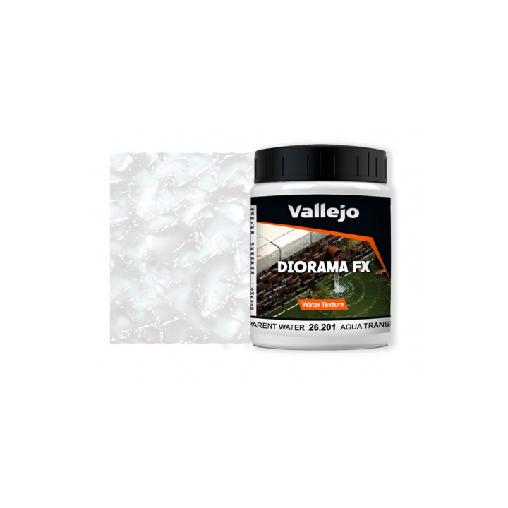 Diorama FX Vallejo Water Texture : Eau Transparente – Transparent Water