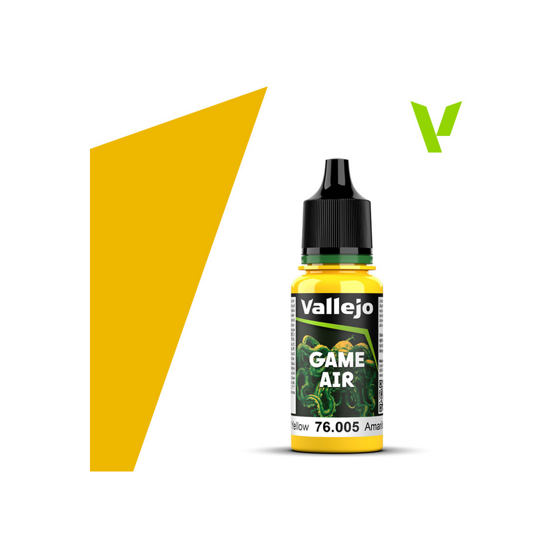 Peinture Vallejo Games Air : Jaune Lunaire - Moon Yellow