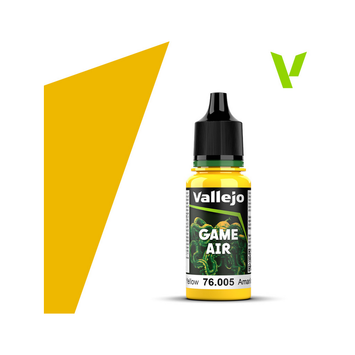 Peinture Vallejo Games Air : Jaune Lunaire - Moon Yellow