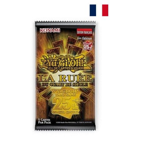YGO - Booster Yu-Gi-Oh! - La ruée du Quart de Siècle 10/04/25