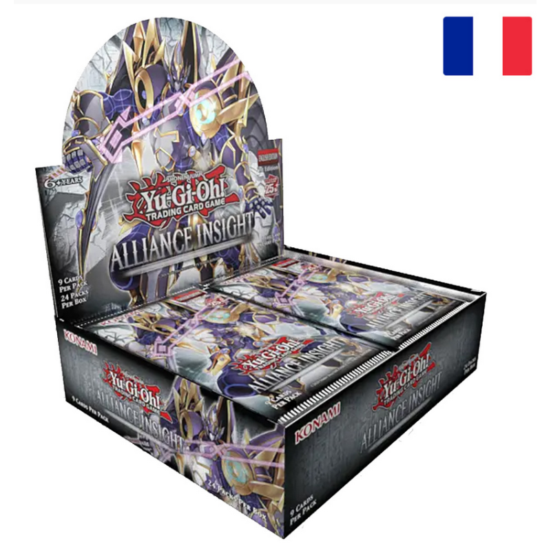 YGO - Booster Yu-Gi-Oh! Intuition d'Alliance - Boite Complète YGO - Booster Yu-Gi-Oh! Intuition d'Alliance - Boite Complète