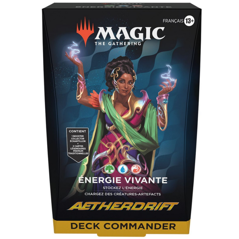 MTG - Magic Deck Commander Aetherdrift - Énergie vivante MTG - Magic Deck Commander Aetherdrift - Énergie vivante