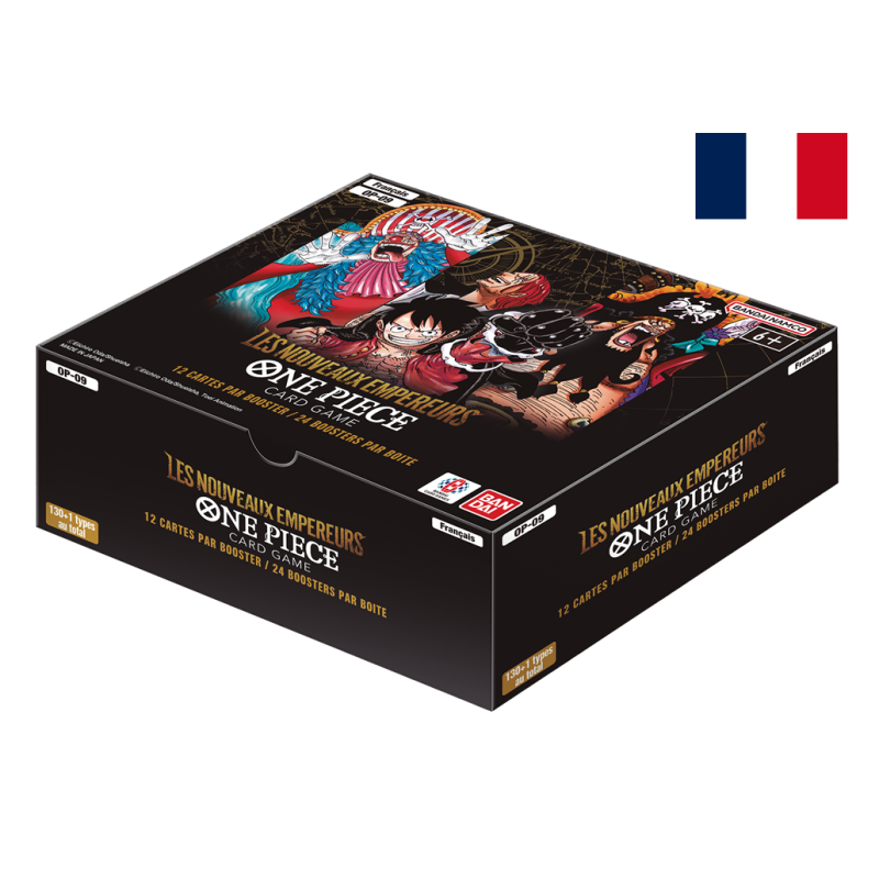 Boite Complète Booster One Piece Card Game OP-09 : Les Nouveaux Empereurs